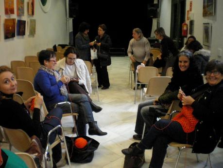 Tejiendo la Ciudad. VII Acción. En contra de la Violencia de género. Alameda de Hércules