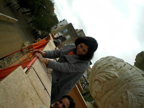 Tejiendo la Ciudad. VII Acción. En contra de la Violencia de género. Alameda de Hércules