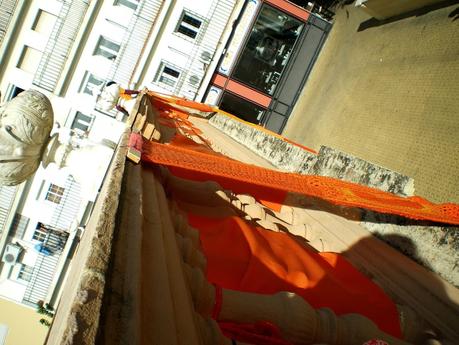 Tejiendo la Ciudad. VII Acción. En contra de la Violencia de género. Alameda de Hércules