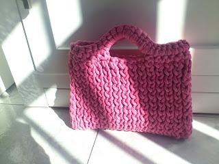 Bolso de Trapillo con Telar Maya