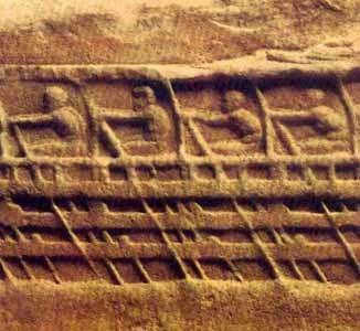 El Tessarakonteres, el barco a remos más grande de la Historia