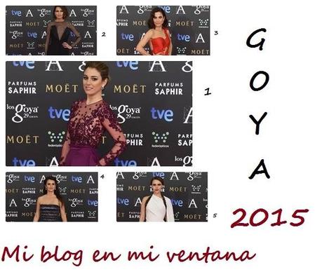 Premios Goya: Repaso a las mejores vestidas y a las mejores películas.