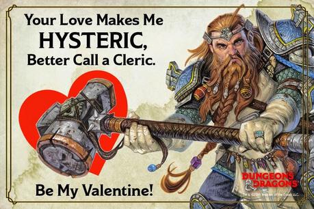 Tarjetas de San Valentín de D&D(WotC)