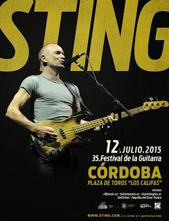 Sting añade Córdoba a una gira española que ya tenía concierto en A Coruña