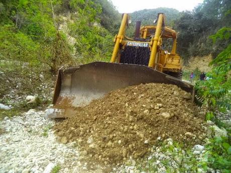 INDRHI incia reparación de  toma y tifon de Río Panzo.
