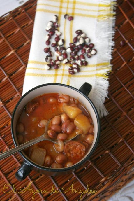 fabes estofadas, fabes de mandilín, fabes