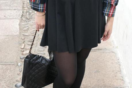 look camisa de cuadros