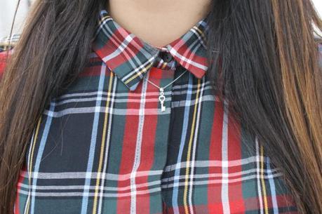 look camisa de cuadros