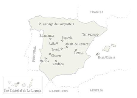 Rutas Accesibles. Ciudades Patrimonio de la Humanidad