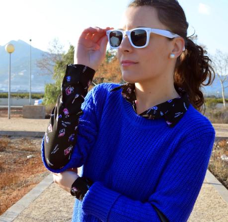 azul, blue, céline bag, fashion blogger, castellón, blog de moda, looks, outfits, spain, mi vestido azul, lourdes bueso