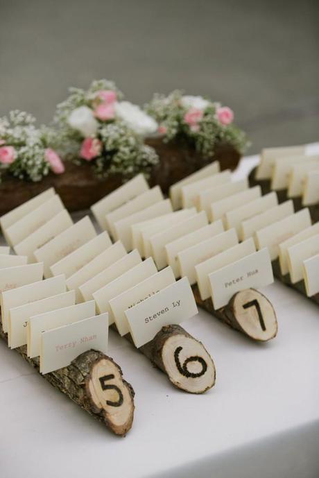 Distribución de las mesas en una boda