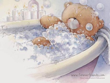 GALLETA FOREVER FRIEND EN LA BAÑERA