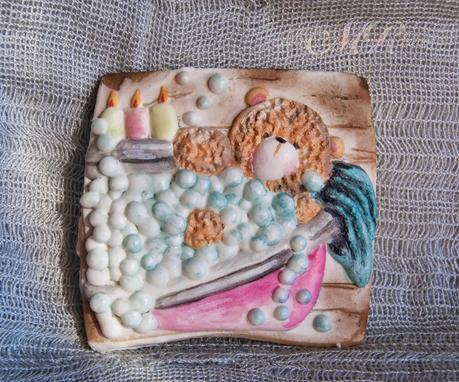 GALLETA FOREVER FRIEND EN LA BAÑERA