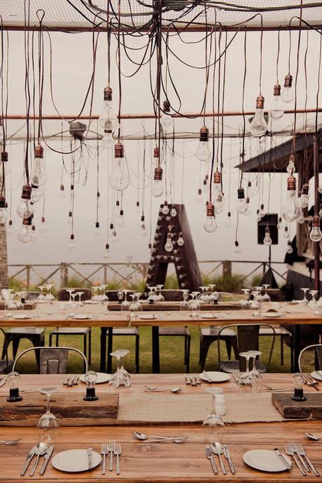 Bodas estilo vintage - industrial.