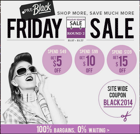  Click en la imagen para entrar al Black Friday Rosegal