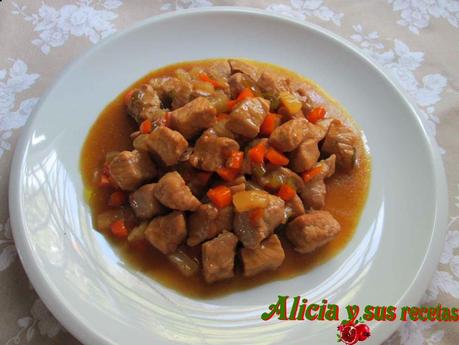 LOMO DE CERDO AGRIDULCE