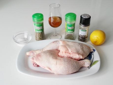 POLLO ASADO AL LIMÓN