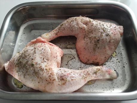 POLLO ASADO AL LIMÓN