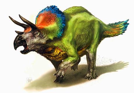 Las plumas del dinosaurio