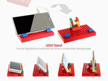 LEGO lanza un cargador portátil para smartphones.