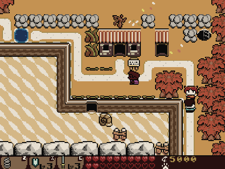 Lenna's Inception nos propone una aventura rolera a lo Zelda para GameBoy