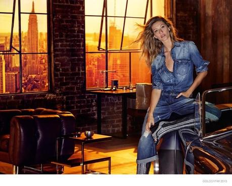 Gisele Bundche posa en Denim para la nueva campaña de Colcci
