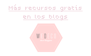 WeDeco: Recursos gratis para San Valentín