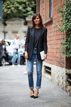 ¿Cómo llevar la tendencia de los vaqueros rotos?