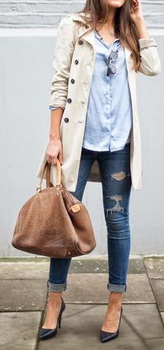 ¿Cómo llevar la tendencia de los vaqueros rotos?