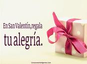 Valentín regala alegría