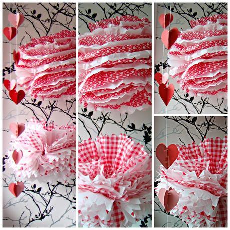 DIY SAN VALENTÍN (II): POMPONES DE PAPEL