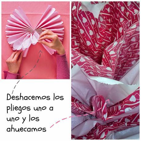 DIY SAN VALENTÍN (II): POMPONES DE PAPEL