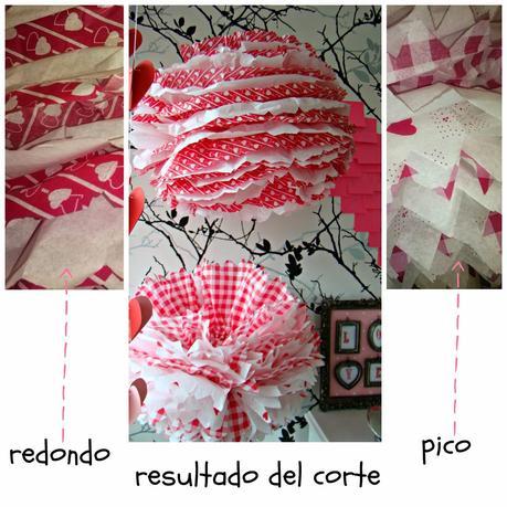 DIY SAN VALENTÍN (II): POMPONES DE PAPEL