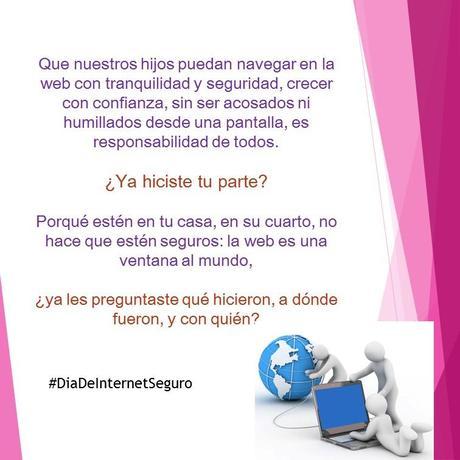 #DiaDeInternetSegura, ¿ya hiciste tu parte, hablaste con los chicos? diainternetsegura2