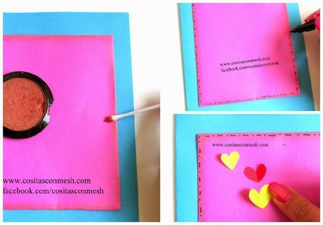 Cómo hacer tarjetas de san valentin con varios diseños