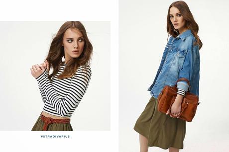 Lookbook Stradivarius Febrero 2.015 : Mil rayas.