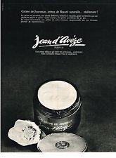 PUBLICITE  1969   JEAN D'AVEZE   cosmétiques cremes