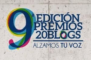 premios 20blogs, 20 minutos, novena edición