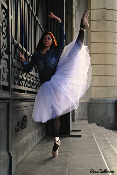 Barcelona en media punta 8: Aleyda fotografía de ballet en exteriores