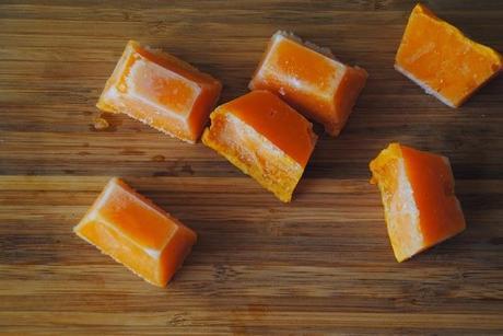 Consejos para diseñar un menú + menú 1200 calorías puré congelado en moldes de cubitos