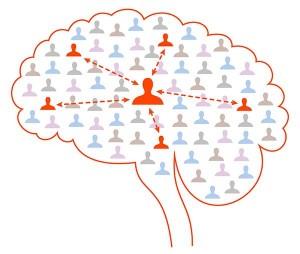 Tu cerebro funciona como una gigantesca red social