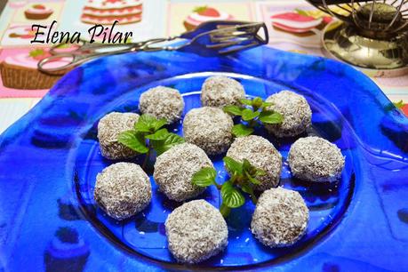 Trufas de chocolate y Baileys