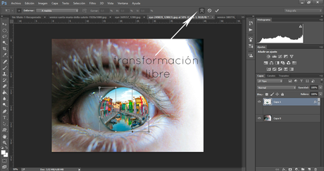 Tutorial: añade una imagen reflejada a los ojos con Photoshop