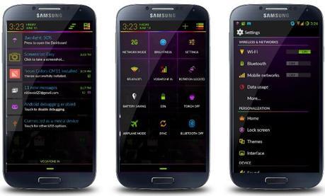 Neón colores Theme CM12 v1.08 Neón colores Theme CM12 v1.08