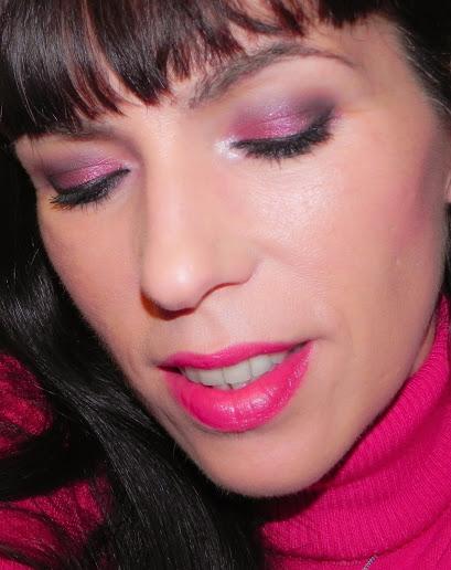 Fucsia y negro con BH Cosmetics (Look, manicura y outfit)