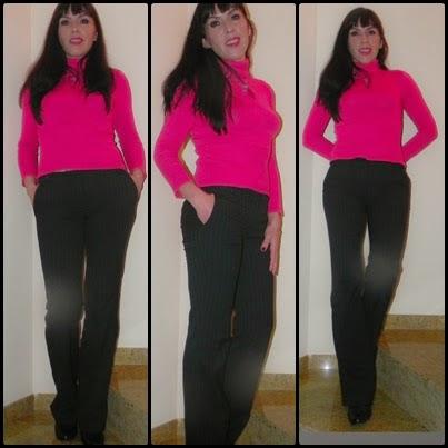 Fucsia y negro con BH Cosmetics (Look, manicura y outfit)