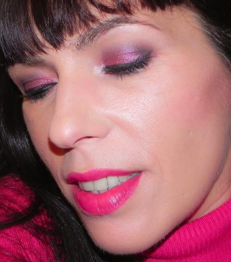 Fucsia y negro con BH Cosmetics (Look, manicura y outfit)