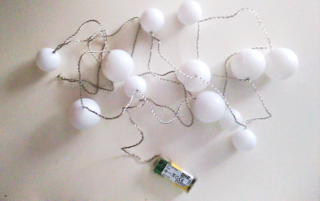 GUIRNALDA CON LUCES LOWCOST EN CINCO MINUTOS