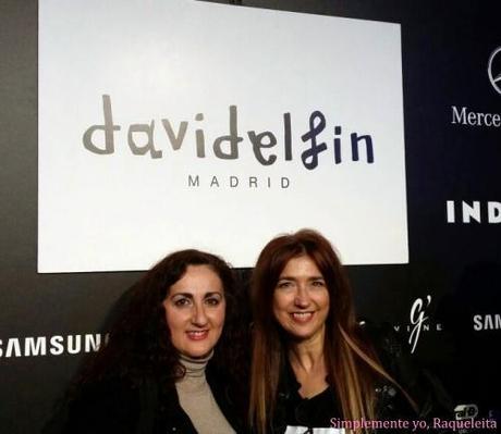 En el Desfile de Davidelfin en la MBFWM