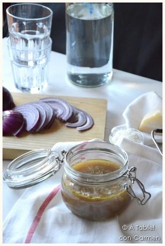 Sopa de Cebolla Morada y Champiñones con Parmesano